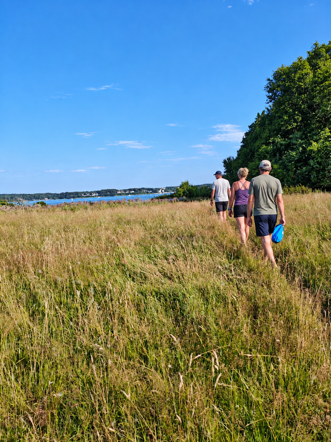 Gemeinsamer Landgang auf den Ochseninseln